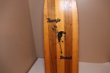Vintage NAVAJO BRAND Wood Canoe Boat Paddle Adult Size 53  Long