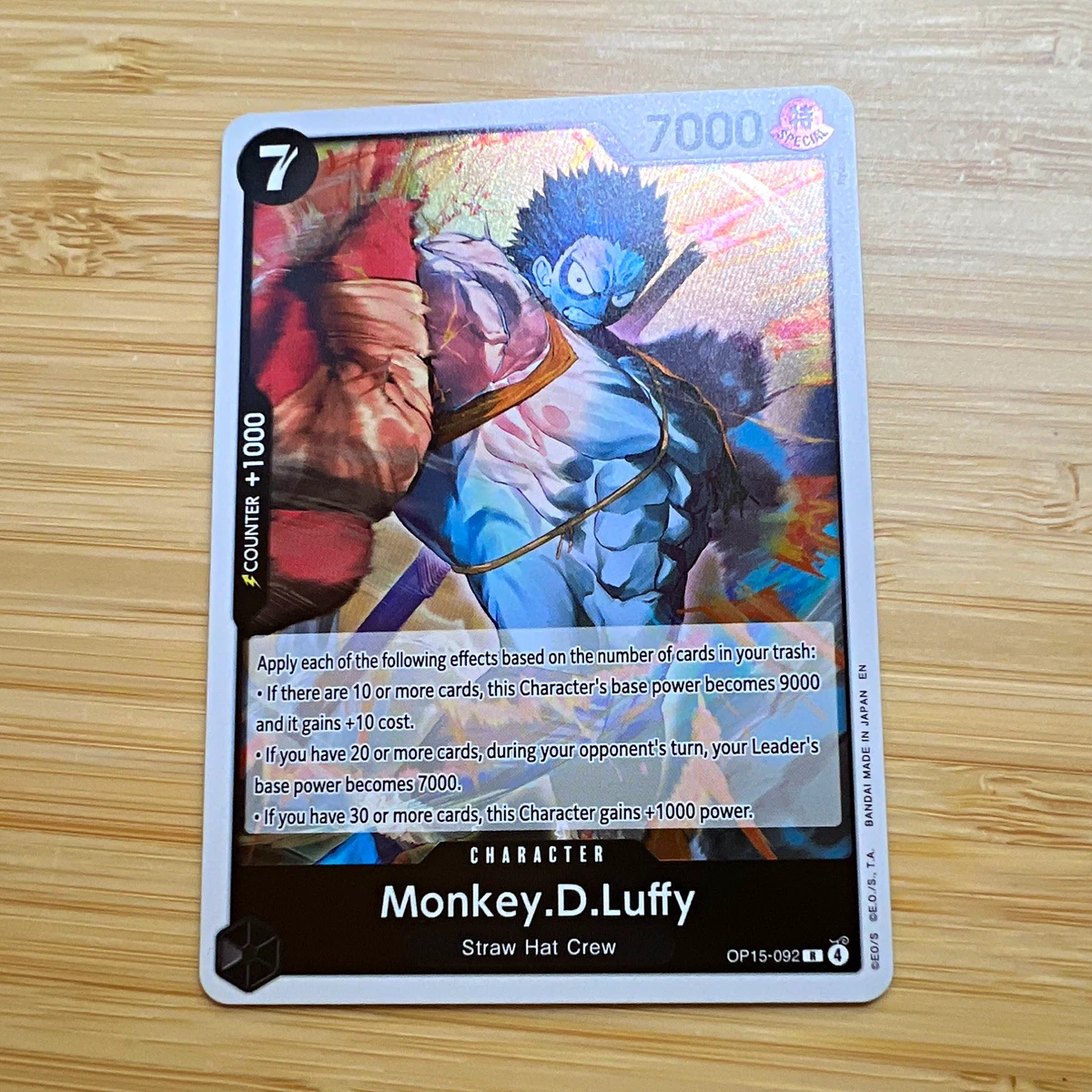 Monkey.D.Luffy OP15-092 Adventure on Kami's Island for sale | eBay