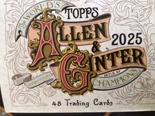 2025 Topps Allen & Ginter Base Singles  #1-300 You Pick Complete Your Set