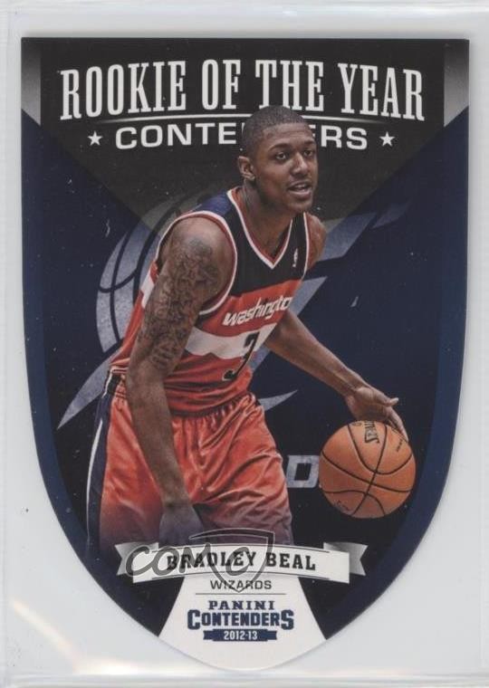 2012-13 Panini Contenders Rookie of the Year Contenders Bradley Beal #4 d4v