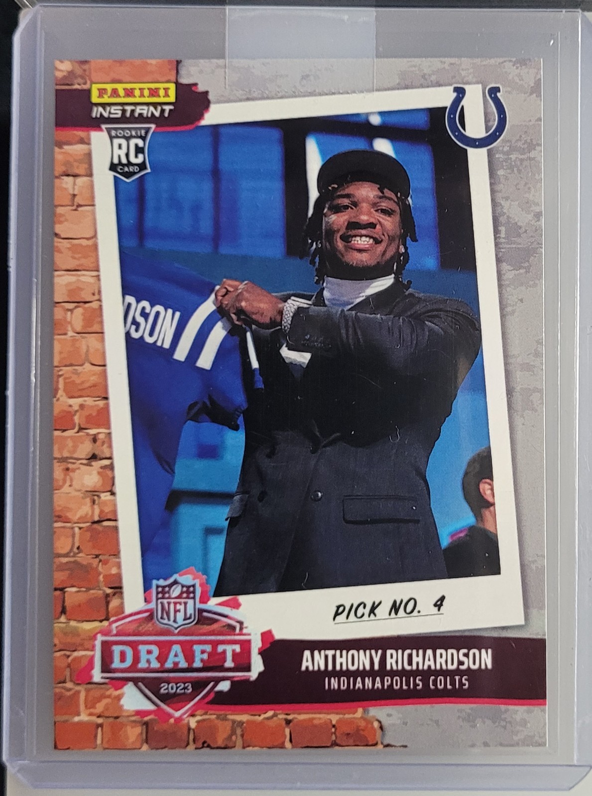 2023 Draft Panini Instant RC Anthony Richardson #DN-4 /2419