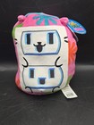 Cats Vs Pickles Chonks #406 Zap 6" Beanbag Plush With Tags Pink With Flowers