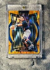 Mike Piazza 2025 Select Baseball Concourse Orange Shock SSP Prizm Parallel