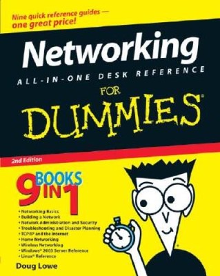 Networking All-in-One Desk Reference For Dummies (For Dummies  - VERY GOOD