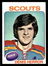 1975-76 Topps Denis Herron #68 - Kansas City Scouts