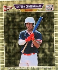 2026 Leaf PRO SET KAYSON CUNNINGHAM #ED 1/1 ONE OF ONE GOLD MINI ARIZONA