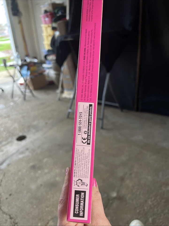 Vintage1996BarbieFashionAvenueBoutique GoldJacketLeopard Pants Accessories NRFB - Image 3 of 4