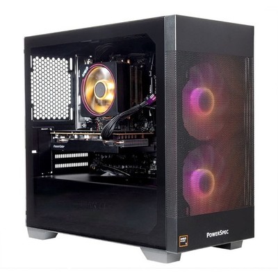 Gaming PC Ryzen 5 5500 RX 7600 8GB 16GB RAM 1TB SSD WiFi 6E Windows 11