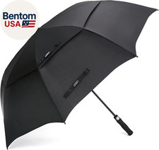 47/54/62/68/72 Inch Automatic Open Golf Umbrella Oversize Extra Large Double Can
