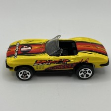 1999 Hot Wheels 65 Chevrolet Corvette Yellow Convertible Raptor Loose