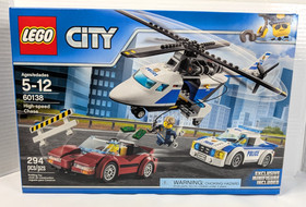 Lego City #60138 "High Speed Chase" 2017 Retired with Manuals and Original Box