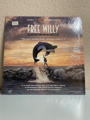 FREE WILLY - Laserdisc - LaserVideodisc - LD