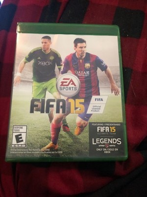FIFA 15 Microsoft Xbox One 2014 Case Manual Disc Tested Works Great Authentic
