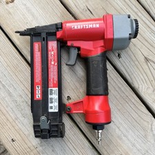 Craftsman Cmpbn18sb 18-gauge Straight Brad Air Nailer 120 Psi Redblack Craftsman Cmpbn18sb 18-gauge Straight Brad Air Nailer 120 Psi Redblack