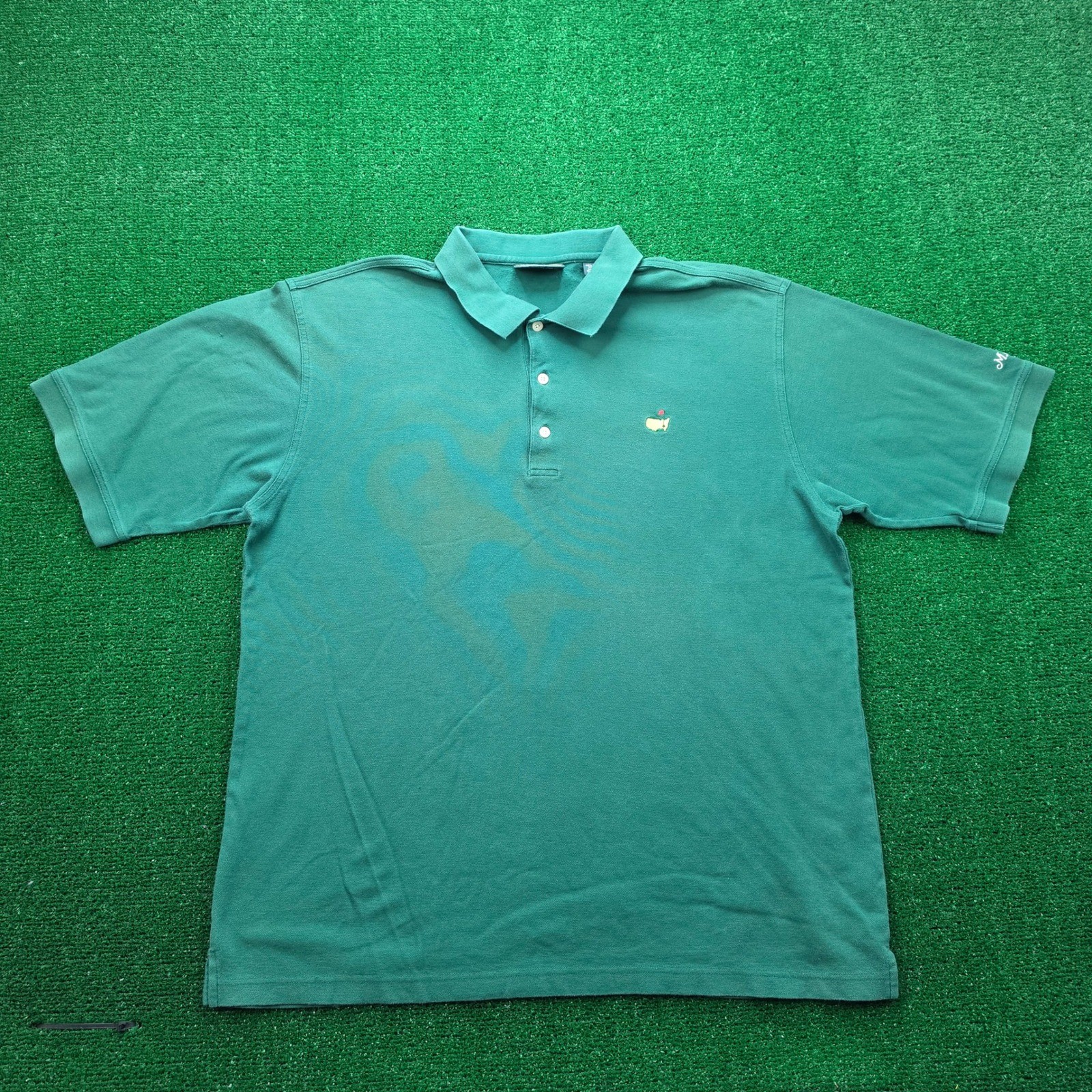 Vintage Masters Collection Augusta National Pima Cotton Golf Polo Shirt Mens XL