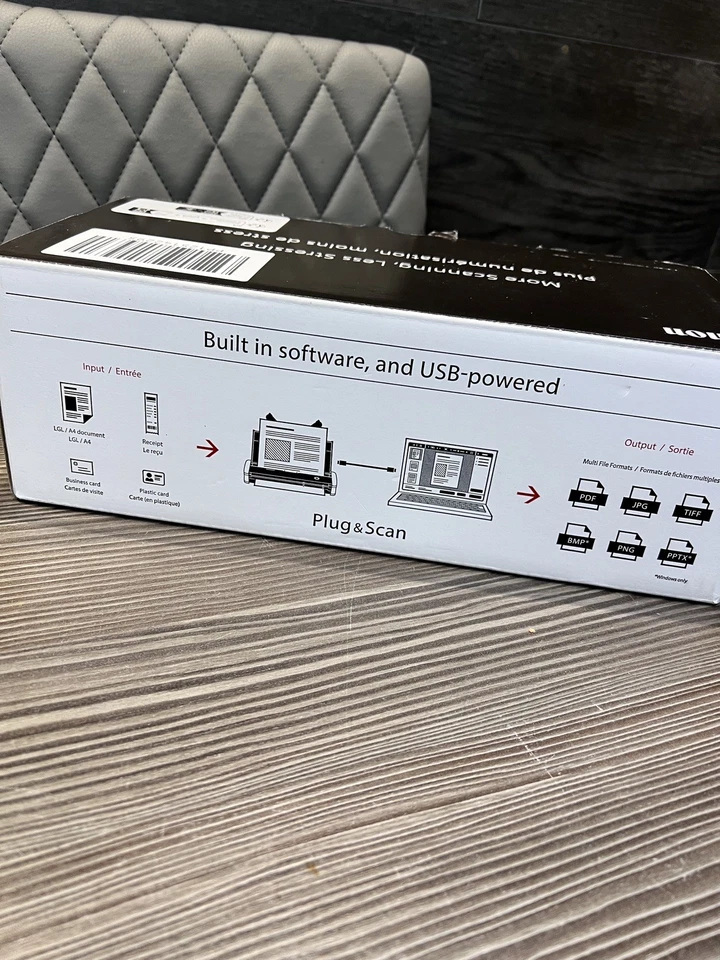 Canon imageFORMULA R10 - Document Scanner - Portable - USB 2.0 (SS: 4402) - Image 3 of 4