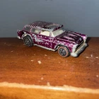 Hot Wheels Redlines 1968 Classic Nomad Magenta/White Interior