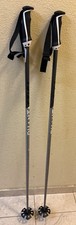 VOLKL Phantastick Pair 18mm Silver Ski Poles 120cm Alloy 7075 Made In Austria