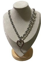 stainless steel necklace pendant heart