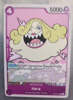 Hera OP13-074 OP-13 Carrying On His Will One Piece Card