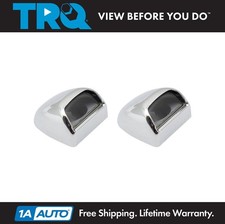 TRQ Rear Chrome License Plate Light Lens Pair...