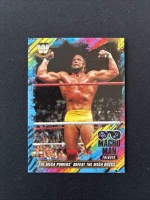 Randy Savage 2018 Topps WWE Then Now Forever Tribute Insert #6 Trading Card