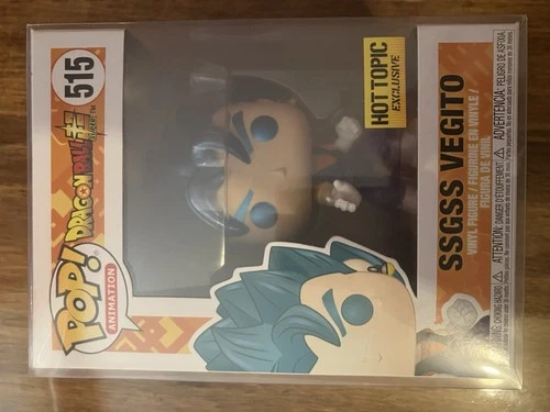 Funko Pop! Dragon ball Z SSGSS Vegito #515 Hot Topic Exclusive