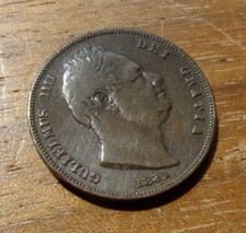 GREAT BRITAIN 1831 FARTHING COPPER BETTER GRADE NICE COND