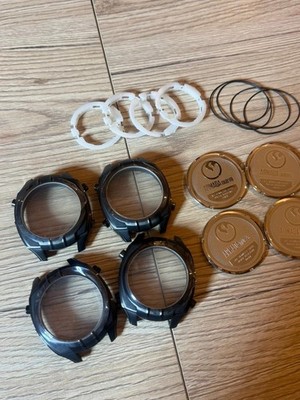 Lot Uhrenkomponenten ARMADA NOVA - Gehäuse, Gehäuse, Zifferblätter und verschiedene Teile