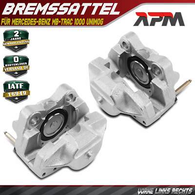 2x Bremssattel Vorne Links Rechts 60mm für Mercedes-Benz MB-TRAC 1000 UNIMOG U