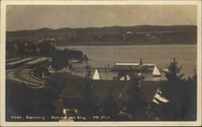 STARNBERG Bahnhof und Steg am See Bayern Bava...