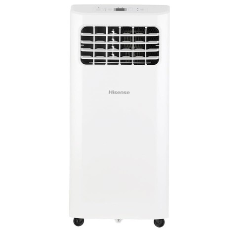 Hisense Portable Air Conditioner 5000-BTU DOE (115-Volt) White Vented, Remote...