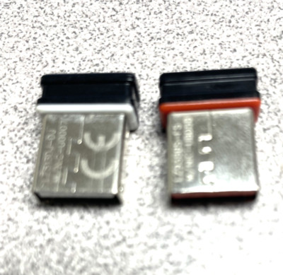 LOT OF 2X LOGITECH  & U0007 USB DONGLE