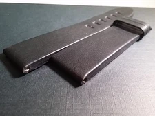 Genuine Montblanc Band 22/20mm Flat black. NEW for watch repair - SALE!!!