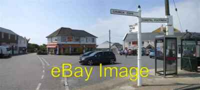 Foto 6x4 Lizard Point Village Teil des Richtungsschildes ist abgebrochen. c2007