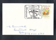 X3131 Australia T Devonort Salvation Army 1990 APM cds postmark cover