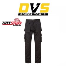 Tuffstuff Pro Work Trousers 711 Men’s Workwear Holster Pocket Trousers Black