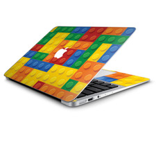 Skin Wrap for Macbook Air 11 inch Playing Blocks Bricks Colorful Snap