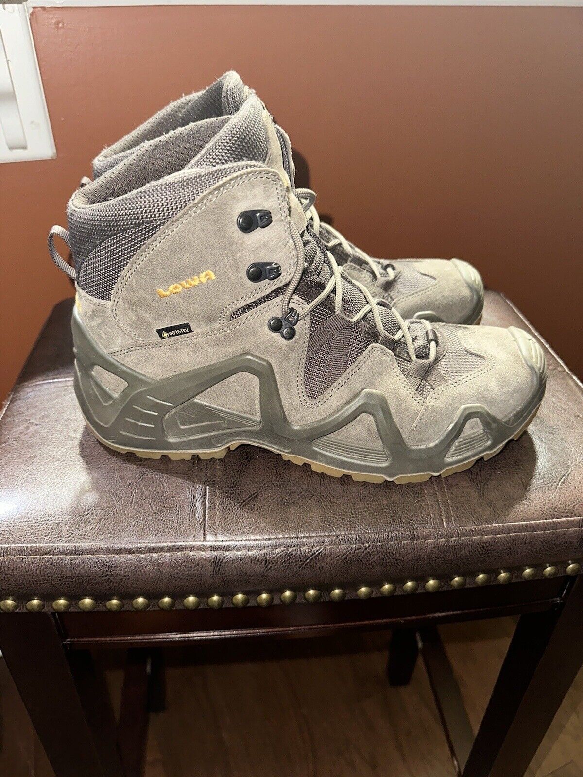 Lowa Men's Tan Zephyr GTX Mid TF Boots US Mens 10.5 - Great condition ...