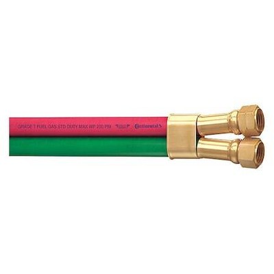 Continental 21003706 Welding Hose,3/16'' Id X 12 Ft. 6