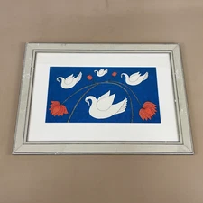 Rambharos Jha Art Silk Screen Print Water life Series Picture Artwork Prints