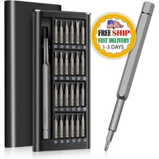 24 In 1 Small Precision Screwdriver Set Magnetic Mini Screwdriver Bit Set For PC