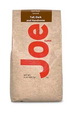 Dark Roast Ground Coffee Tall Dark and Handsome 2 Pounds