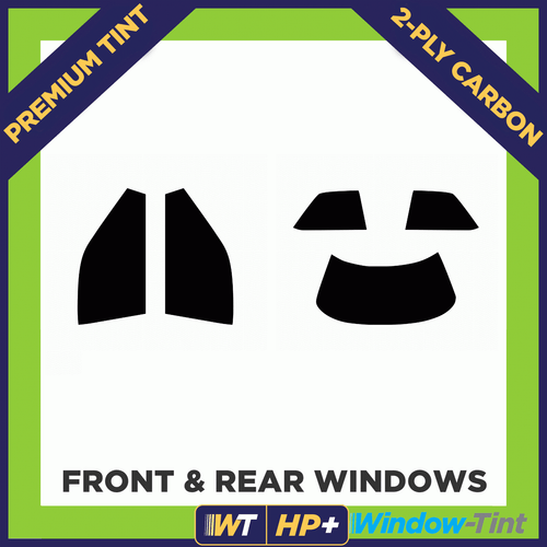 For Lexus ES 4-door Berlina 90-91 Carbon Pre Cut Window Tint Full 2-ply HP+ - Picture 2 of 10