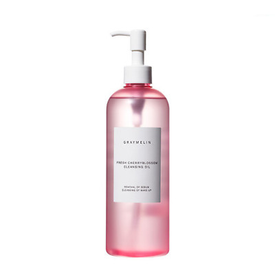 Graymelin Fresh Cherry Blossom Cleansing Oil 400ml (13.5oz)