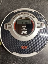 JVC XL-PR3B Portable CD Player FM Tuner Discman Hyper Bass - Tested 