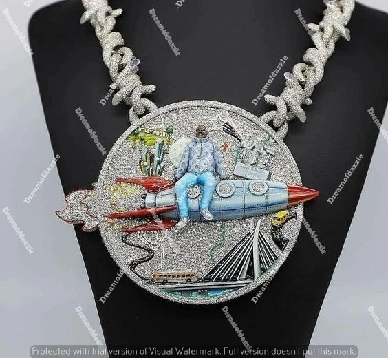 Moissanite rapper jewelry deals