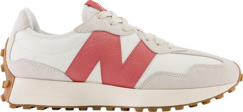New Balance U327LV Shoes Mens Size 8.5 White Suede Low Top Sneakers U327LV New Balance 327 U327LV Mens 8.5 D Sneaker Moonbeam Astro  main image 3