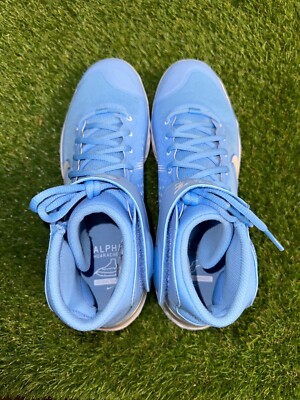 Nike Alpha Huarache Elite 3 Mid Metal Baseball Cleats UNC Men\'s Sz CZ6542-401 Nike Alpha Huarache Elite 3 Mid Metal Baseball Cleats UNC  main image 3