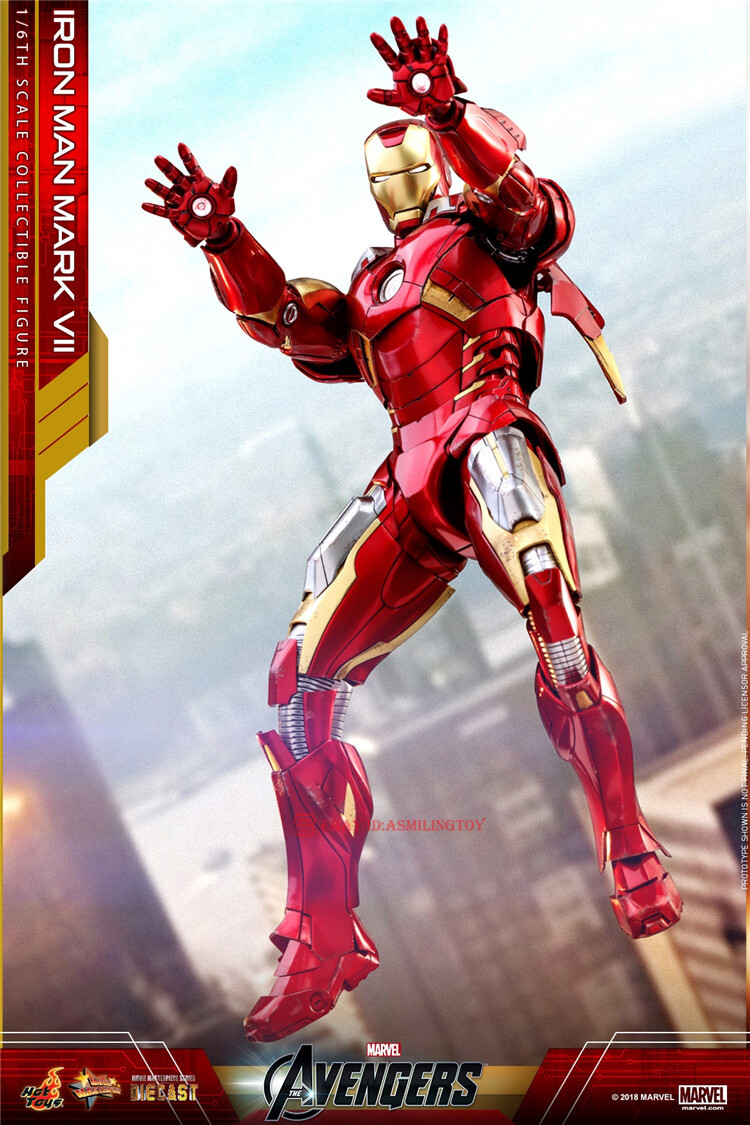 Hot Toys MMS 500 D27 The Avengers Iron Man Mark 7 VII Diecast Tony